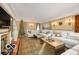 Elegant living room with hardwood floors and a cozy seating area at 4601 N Legacy Dr, Muncie, IN 47304