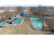 Expansive rural property featuring ponds, outbuildings, and diverse landscape at 5682 N Michigan Rd, Fairland, IN 46126