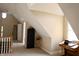 Bright and spacious attic area, with neutral walls and carpeted flooring at 5682 N Michigan Rd, Fairland, IN 46126