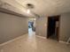 Bright basement offering ample space, tile floors and a large entry space at 5682 N Michigan Rd, Fairland, IN 46126