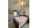 Bedroom featuring framed art, a comfortable bed and vaulted ceilings at 5682 N Michigan Rd, Fairland, IN 46126