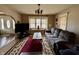 Inviting living room with a large window, comfortable seating, and a warm atmosphere at 5682 N Michigan Rd, Fairland, IN 46126