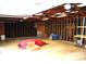 Unfinished garage with ample storage space at 7571 S County Road 825 E, Plainfield, IN 46168