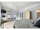 Spacious bedroom with a view and built-in wardrobe at 10901 Brigantine Dr, Indianapolis, IN 46256