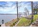 Lawn with a view of the lake at 10901 Brigantine Dr, Indianapolis, IN 46256