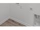 Laundry room featuring vinyl flooring and white walls at 1845 James Pierce Dr, Shelbyville, IN 46176
