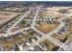 Aerial view of a well-planned community with single-Gathering homes and green spaces at 4201 Risen Star Way, Bargersville, IN 46106