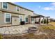 Backyard area with a patio, pergola, outdoor grill, and fire pit, perfect for relaxing outdoors at 4201 Risen Star Way, Bargersville, IN 46106