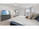 Main bedroom with large bed and plenty of natural light at 4201 Risen Star Way, Bargersville, IN 46106