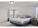 Spacious main bedroom with a king-size bed and neutral decor at 4201 Risen Star Way, Bargersville, IN 46106