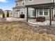 Charming patio area with a pergola, outdoor furniture, and a fire pit, creating a cozy atmosphere at 4201 Risen Star Way, Bargersville, IN 46106