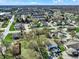 Expansive aerial shot showcases a large community with well-manicured lawns and landscaping at 4814 Oakwood Trl, Indianapolis, IN 46268