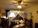 Relaxing bedroom with canopy bed and calming decor at 7569 Farm View E Cir, Indianapolis, IN 46256