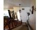 Inviting entryway with staircase, and view into living room at 7569 Farm View E Cir, Indianapolis, IN 46256