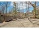 Outdoor seating area with water feature and landscaped yard at 7830 Ridgeland Dr, Indianapolis, IN 46250