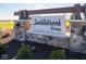 Community entrance sign for Saddlebrook Farms at 801 Blaine Dr, Whiteland, IN 46184