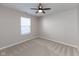 Bright bedroom with ceiling fan and neutral walls at 2233 Historic Oaks Blvd, Indianapolis, IN 46214