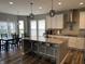 Spacious kitchen featuring granite countertops and stainless steel appliances at 5126 Sagebrook Blvd, Indianapolis, IN 46239