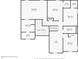 Two-story home floor plan, showing bedrooms, bathrooms, and loft area at 5632 Wild Horse Dr, Indianapolis, IN 46239