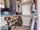 Large walk-in closet with ample shelving and hanging space at 793 Hollowood Ln, Avon, IN 46123