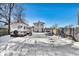Large backyard with snow-covered ground, RV parking at 2957 Winthrop Ave, Indianapolis, IN 46205