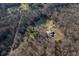 Aerial view of house near lake and roads at 3264 W Roberts Rd, Trafalgar, IN 46181