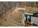 Recreational area with lights and fire pit at 3264 W Roberts Rd, Trafalgar, IN 46181