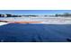 Community view showcasing a frozen lake and winter landscape at 3325 Waitt St, Sheridan, IN 46069