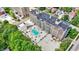 Apartment building with a kidney-shaped pool in the courtyard at 3965 N Meridian St # Apt 6C, Indianapolis, IN 46208