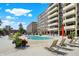 Enjoy resort-style living with this community pool and lounge area at 3965 N Meridian St # Apt 6C, Indianapolis, IN 46208