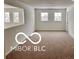 Well-lit bedroom with multiple windows and carpeting at 4103 Railhead Ave, Westfield, IN 46074