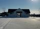 Community clubhouse in winter setting at 4175 Bozeman Way, Bargersville, IN 46106