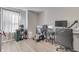 Home office featuring a large printer and workspace at 4223 Mardale Ln, Bargersville, IN 46106
