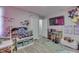Playroom with toys, books, and a television for  at 4223 Mardale Ln, Bargersville, IN 46106