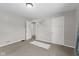 Cozy bedroom with gray carpet and ample closet space, features minimalist decor at 6471 Homestead Dr, Indianapolis, IN 46227