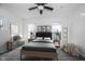 Bright bedroom with hardwood floors and large windows at 730 Sanders St, Indianapolis, IN 46203