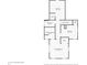 Second floor plan shows two bedrooms, two bathrooms, and closets at 730 Sanders St, Indianapolis, IN 46203