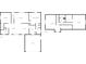 Detailed floor plan showcasing the layout of the home including the living room, kitchen, and bedrooms at 8116 E 900 N, Wilkinson, IN 46186