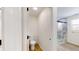 Clean bathroom with toilet and shower at 1306 E Minnesota St, Indianapolis, IN 46203