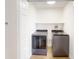 Laundry room with washer and dryer at 1306 E Minnesota St, Indianapolis, IN 46203