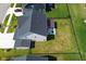 Home's backyard with patio cover and fenced yard at 19243 Foley Dr, Westfield, IN 46074
