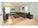 Versatile bonus room with comfortable seating and plenty of natural light at 19243 Foley Dr, Westfield, IN 46074