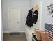 Bright entryway with built-in bench, storage, and coat hooks at 19243 Foley Dr, Westfield, IN 46074