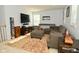 Spacious Gathering room featuring a large sectional sofa and flat-screen TV at 19243 Foley Dr, Westfield, IN 46074