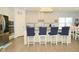 Modern kitchen with stainless steel appliances, granite countertops, and an island at 19243 Foley Dr, Westfield, IN 46074