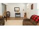 Living area with hardwood floors, entryway, and comfortable seating at 19243 Foley Dr, Westfield, IN 46074