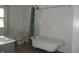 Bathroom with clawfoot tub, shower, and toilet at 3469 N Capitol Ave, Indianapolis, IN 46208