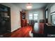 Charming dining room with hardwood floors and built-in hutch at 3660 W Smith Valley Rd, Greenwood, IN 46142