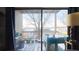 Private balcony with winter view and space for plants at 4351 Village Parkway W Cir # 5, Indianapolis, IN 46254