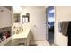 Bathroom with a sink, toilet, and shower at 4351 Village Parkway W Cir # 5, Indianapolis, IN 46254